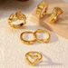 Women’s Jewelry Set Fashion Irregular Texture Ring Female Retro Fashion Personality Lava Closed Ring Creative Ring Jewelry_ipsvogv.com