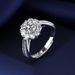 Live Streaming Of Internet Celebrities Imitating The Mosang Stone Ring For Women, Luxurious Six Claw Simulation Diamond_ipsvogv.com