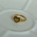 INS Electroplated Retro Titanium Steel Color Drip Glue Love Ring_ipsvogv.com
