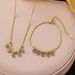 Jewelry Turquoise Eyes Temperament Trendy Multi-layer Chain Fashionable Stainless Steel Necklace For Women_ipsvogv.com