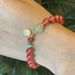 Natural High Content Cinnabar And Tianyufu Nvfu Brand Safe Purple Gold Sand Bracelet As A Gift For Friends_ipsvogv.com