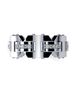 Sanjie's New Creative Silver Plated Diamond Inlaid 14k Rose Gold Engagement Ring For Men And Women_ipsvogv.com