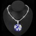 New Oil Drop Hip Hop Planet Earth Pendant Cuban Personalized Environmental Alloy Men's Necklace Jewelry_ipsvogv.com