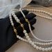 Shi Jia'ao White Xiaomi Beads Magnetic Pearl Necklace Accessories For Women's Light Luxury And Extraordinary Collarbone_ipsvogv.com