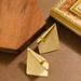 Fashionable Exaggerated Pleated Geometric For Women, With Light Luxury Temperament And A High-end Feel. Silver Needle_ipsvogv.com