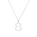 Women's Jewelry Set Fashion 304 Stainless Steel Bear Set Hollow Versatile Bear Women's Necklace Jewelry_ipsvogv.com