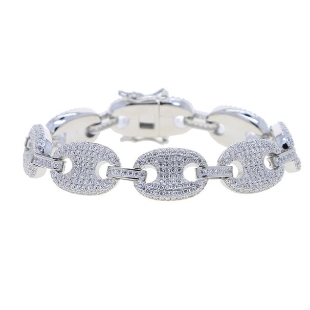 Ins New 12mm Coffee Bean Street Fashion Men's Bracelet Hip Hop Accessories_ipsvogv.com