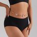 Sweet Cool Spice Girls Wind Shell Starfish Pendant Single Layer Waist Chain Ladies Sexy Street Shoot Single Circle Metal Body Chain_ipsvogv.com