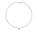 Fashion Crystal Beaded Pearl Necklace Chain Necklace Baroque Choker For Women Party Jewelry Gift_ipsvogv.com