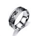 Dragon Pattern Titanium Steel Men's Fashion New Couple Ring Jewelry_ipsvogv.com