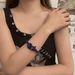Unisex Black Ring Buckle Milanese Line Beach Bracelet Simple Versatile Jewelry Punk Style Zodiac Year Hand Jewelry_ipsvogv.com