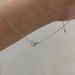 S Sterling Silver Necklace With Interlocking Double Rings And Elegant Gold-plated Light Luxury High-end New Ins Women's_ipsvogv.com