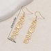 2025 New Digital with Geometric Design, High Quality Earrings, Small and Unique Gold Versatile Earrings for Women_ipsvogv.com