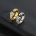 Men’s Jewelry Set Fashion New Hip Hop Open Ring T Square Zircon Geometric Simple Personality Niche Gold Plated Hip Hop Ring_ipsvogv.com