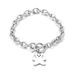 Titanium Steel Bear OT Bracelet Minimalist Hip-Hop Trendy Brand Unisex Personality Versatile Couple Bestie Matching_ipsvogv.com