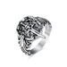 Retro style skull holy sword titanium steel ring ring men's personality fashion dark stainless steel jewelry_ipsvogv.com