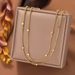 Minimalist Temperament, Niche Design, Titanium Steel Double-layer Square Circular Snake Chain, Fashionable And Versatile_ipsvogv.com