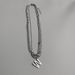 Wid W Letter Cuba Collar Double Layered Layered Necklace Wome's Tredy Istagram Hip Hop T-shirt Chai Accessories_ipsvogv.com