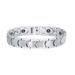 Titanium steel bracelet stainless steel energy stone bracelet anti static electromagnetic therapy bracelet men and women fashion jewelry_ipsvogv.com