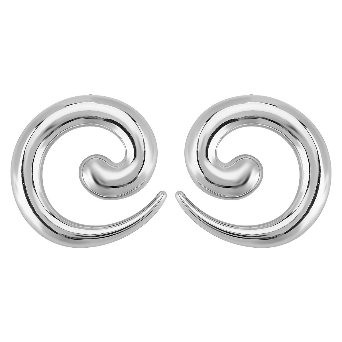 E13242 Fashionable and Exaggerated Design with a Metallic Style ZA Same Style, Small denomination Earrings for Women_ipsvogv.com