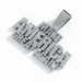 Make America Create AGAIN Full Diamond Letter Alloy Pendant Hip Hop Men's Necklace_ipsvogv.com