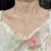 S999 Pure Silver Seven Star Necklace, Light Luxury, Niche Design, Meteor Collarbone Chain, 2023 New Item, Gift For_ipsvogv.com
