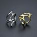 Unisex Jewelry Fashion Color Preserving Personality Exaggerated Hollow Irregular Ring Opening Adjustable Men's And Women's Ring Jewelry INS_ipsvogv.com
