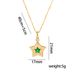 Necklace Women's Pentagram Micro Inlaid Pendant, Korean Internet Celebrity, Simple And Niche Temperament, Versatile,_ipsvogv.com