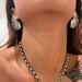 Unisex Real Gold Electroplated Titanium Steel Vintage Sun Rays Zircon Earrings_ipsvogv.com