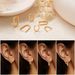 Women’s Jewelry Set Fashion14K Gold Polished Personality Temperament Geometric Earrings New Square Earrings Fashionable And Versatile Earrings_ipsvogv.com