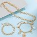 Women's Jewelry Autumn New Style Bohemian Style Simple Pearl Necklace Set_ipsvogv.com