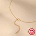 S Pure Silver Gold-plated Simple Plain Smooth Flower Clover Bracelet, Women's Temperament Bracelet_ipsvogv.com
