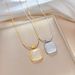 Body 【 Full Titanium Steel 】 Block Cat's Eye Stone Minimalist Gold Necklace In The Furnace, Female Ins Mesh Red 【 】 Furnace,_ipsvogv.com