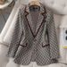 Women's Clothing Socialite Elegant Style Suit Two-piece Spring And Autumn Printed Suit_ipsvogv.com