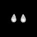 Women's Wedding Jewelry Set - Elegant Zircon Clavicle Necklace & Earrings Bracelet (Bridal, Evening Party, 16-18 Inch Chain, Luxury Gift Box)_ipsvogv.com