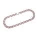 15MM Korean Pink Light Luxury Versatile Simple Men's Cuban 2022 Fashion Trend Ins Style Necklace_ipsvogv.com