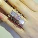 Women's Jewelry Ice Flower Cut Light Luxury Style Niche High End Design Sense Ring Female Super Flash_ipsvogv.com