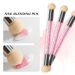 1PC Rhinestone Handle + 6PCS Sponge Head Nails Art Brushes Gradient Shading Pen Dotting Brush Painting Manicure Accessories Tool_ipsvogv.com