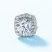 Shining Moissanite Earrings S925 Silver Full Of Colored Gemstone Earrings Atmosphere Fashionable And Versatile_ipsvogv.com
