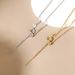 Necklace Sterg Sier Fine Twist Simple Design Clavicle Chain Ins Women's All-match High-grade Sense Niche Hot Selg_ipsvogv.com