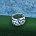 S Cuban Chain Skull Men's Style Thai Silver Hip Hop High End Finger Ring_ipsvogv.com