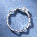 Mosang Stone Geometric Four Claw Wave Pattern Diamond With Irregular Shape Personalized Ring For Women's S Pure Silver_ipsvogv.com