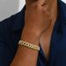Personalized hip-hop jewelry, American inlaid men's bracelet, versatile and stylish bracelet accessories_ipsvogv.com