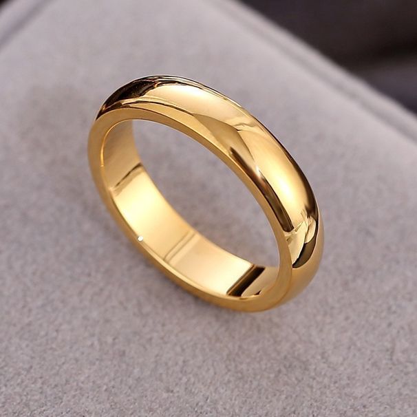 Men's Simple Single, Plain Trendy Men's Niche, Tail Ring, Women's Couple Jewelry_ipsvogv.com