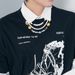 ASAP ROCKY Wang Yibo's fashionable dice skull smiling face pearl collarbone necklace accessory_ipsvogv.com