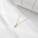 Women's Jewelry Simple Temperament Diamond Cross Sterling Silver Necklace Niche Design High Grade Clavicle Chain Necklace_ipsvogv.com