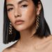 Popular Hip Hop Metal Stud Earrings Women's Personalized Geometric Earrings Pendants Rhinestone Earrings Accessories Earrings_ipsvogv.com
