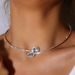 jewelry shiny round diamond opening clavicle chain trend simple rhinestone collar female choker_ipsvogv.com