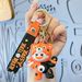 Nightlight Halloween Prankster Keychain Cute Bag Accessories Pendant Buckle Pumpkin Lantern Keychain Gift_ipsvogv.com
