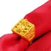 Sand Gold Men's Personalized Trendy And Domineering Pixiu With Open Mouth Ring_ipsvogv.com